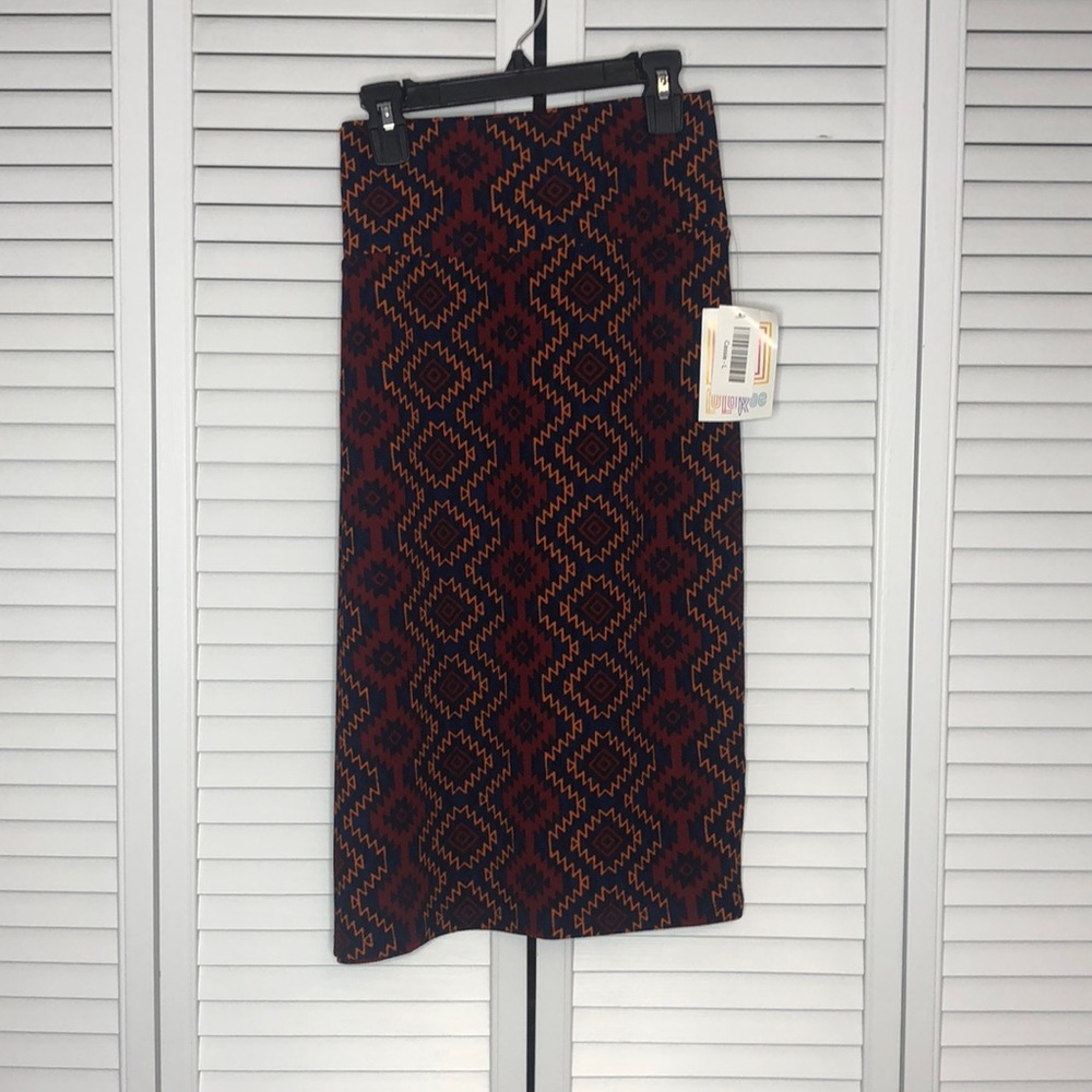 LuLaRoe Cassie Pencil Skirt Size: L